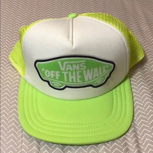Green adjustable Vans hat